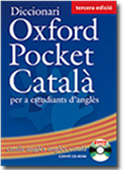 Tapa Diccionario Oxford Pocket Catalá